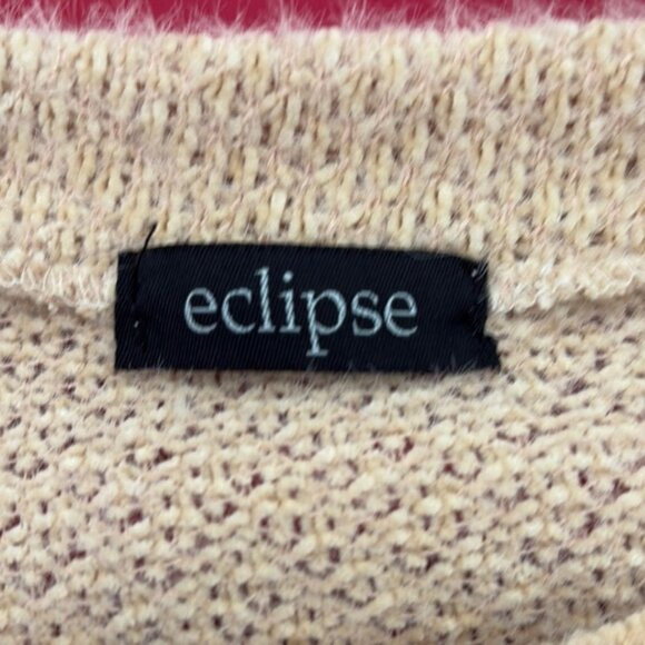 Eclipse Cream Cowl Neck Sweater Soft Texture - Picture 5 of 6